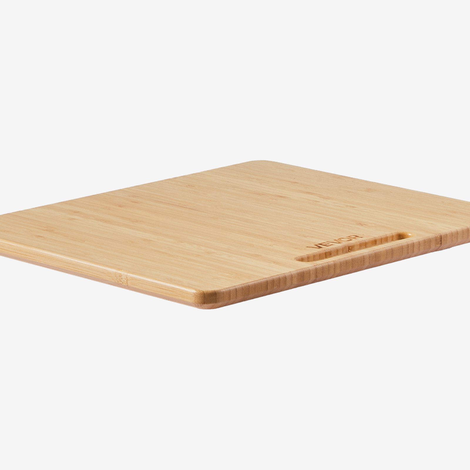 VEVOR Appliance Slider, Medium 13 x 16-inch, Rolling Sliding Tray with Rubber Wheels & Hollow Handle, Easy to Clean, Appliance Rolling Tray for Coffee Maker, Kitchen Countertop, Natural Wood