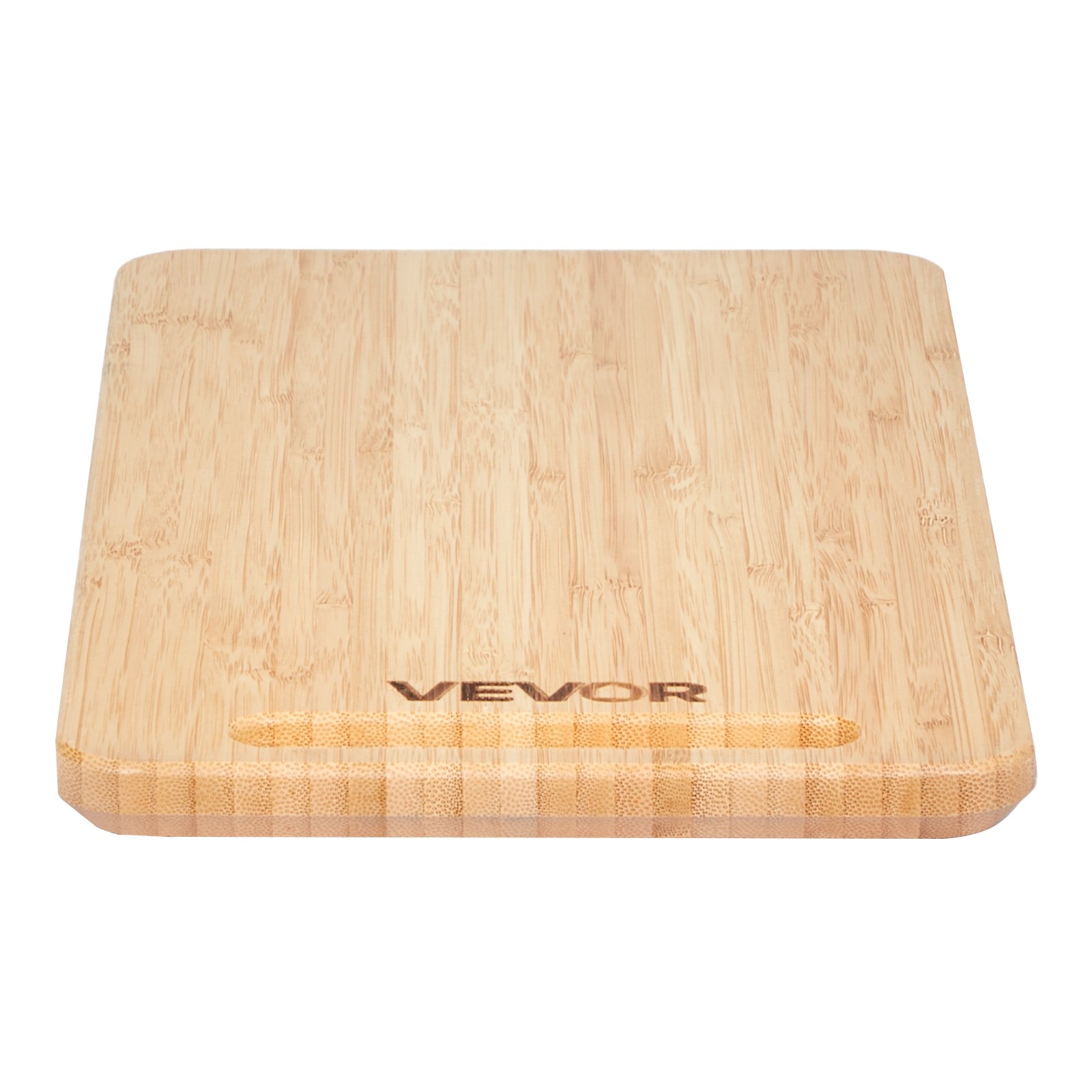 VEVOR Appliance Slider, Medium 14.5 x 7.5-inch, Rolling Sliding Tray with Rubber Wheels & Hollow Handle, Easy to Clean, Appliance Rolling Tray for Coffee Maker, Kitchen Countertop, Natural Wood