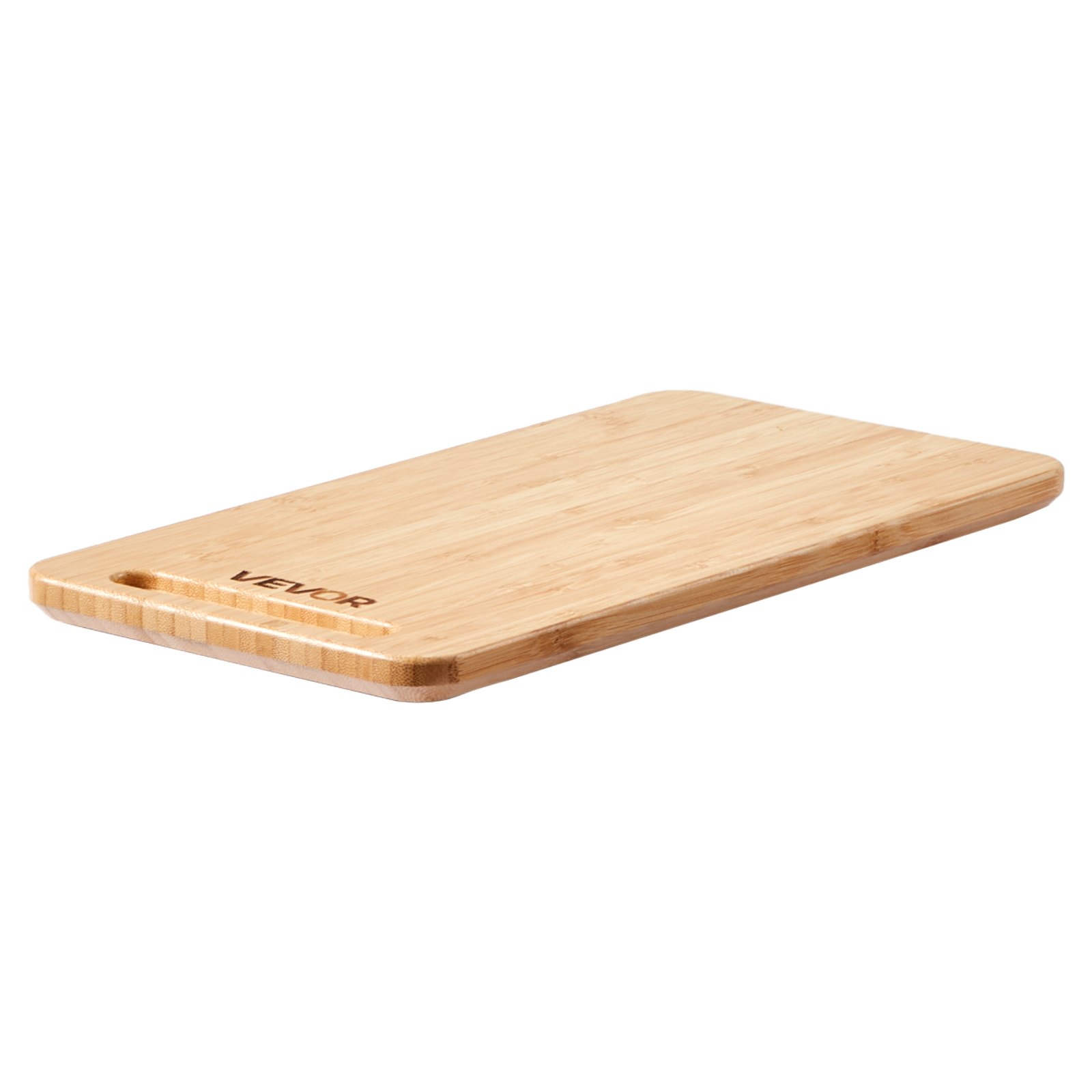 VEVOR Appliance Slider, Medium 14.5 x 7.5-inch, Rolling Sliding Tray with Rubber Wheels & Hollow Handle, Easy to Clean, Appliance Rolling Tray for Coffee Maker, Kitchen Countertop, Natural Wood