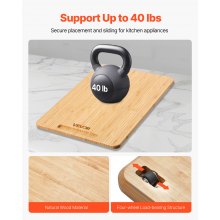 VEVOR Appliance Slider 16 x 12 in Sliding Tray for Kitchen Countertop