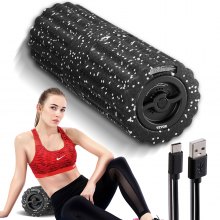 VEVOR Vibrating Foam Roller 4 Intensities Rechargeable Electric EPP Foam Roller