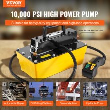 VEVOR Air Hydraulic Pump Frame Machine Pump 10,000PSI Air Over Hydraulic Pump