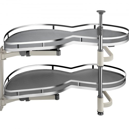 VEVOR Cloud Blind Corner Pullout Blind Corner Cabinet Pull Out for 34 In 2 Tier