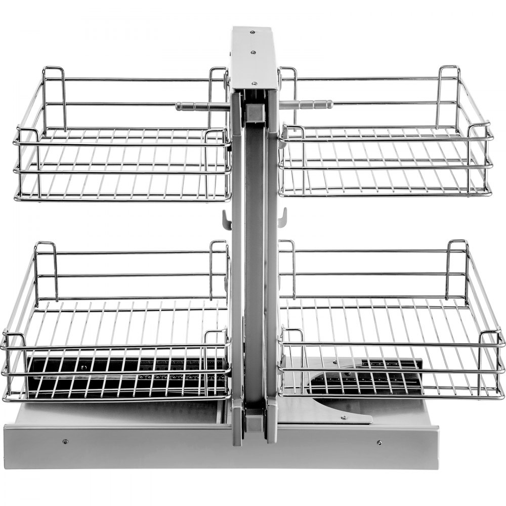 Vevor Blind Corner Cabinet Pull Out Chrome Soft Close Blind Corner 18 Inch