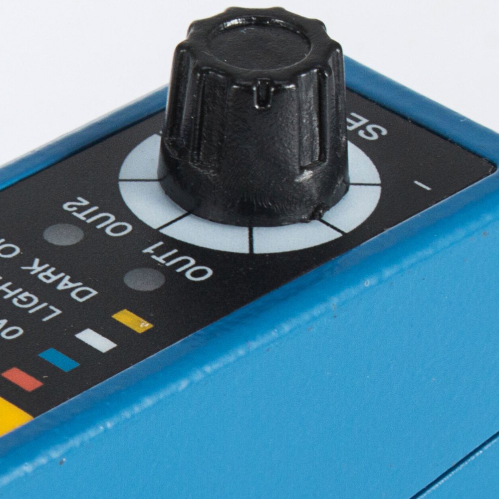 Gdj-411 Gb Green And Blue Color Photoelectric Sensor Metal Shell Indicators Knob