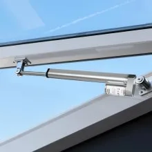 VEVOR 12V Linear Actuator, 9.84 Inch High Speed 0.6"/s Linear Motion Actuator, 225lbs/1000N with IP54 Protection & Mounting Bracket for Lift Desk, Recliner Chairs, Window Door Opener