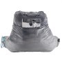 Almohada de lectura VEVOR, almohada de cama grande con espuma viscoelástica triturada, almohada de espalda con 3 bolsillos y tela corta de terciopelo lavable, parte superior con asa, para ver televisión, leer, jugar y descansar, gris