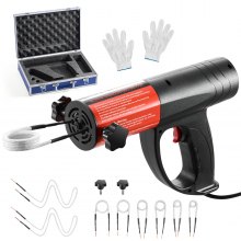 VEVOR Induction Heater Bolt Removal, 1500W 110V Magnetic Induction Heater Kit, Handheld Nut Buster Tool, Mini Heating Machine for Rusty Screw Removing, Car Garage Repairing Tools with 8 Coil and Box