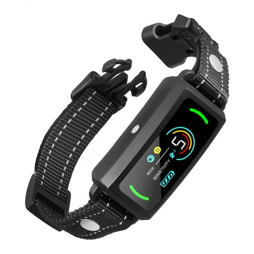 Anti Bark Collar for Dogs, No Shock Bark Collar with 8 Sensitivities, Rechargeable Barking Collar with 4 Modes Beep & Vibration, IP67 Waterproof, Stop... Anti Bark Collar for Dogs, No Shock Bark Collar with 8 Sensitivities, Rechargeable Barking Collar with 4 Modes Beep & Vibration, IP67 Waterproof, Stop...