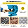 VEVOR CH-60 Hydraulic Hole Punching Tool 31T Hole Digger Force Puncher Smooth Hole Puncher for Iron Plate Copper Bar Aluminum Stainless Steel