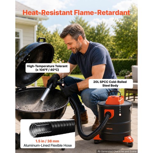 Tuhatolmuimeja 20 l, 1200 W, ratastega — pilt 4