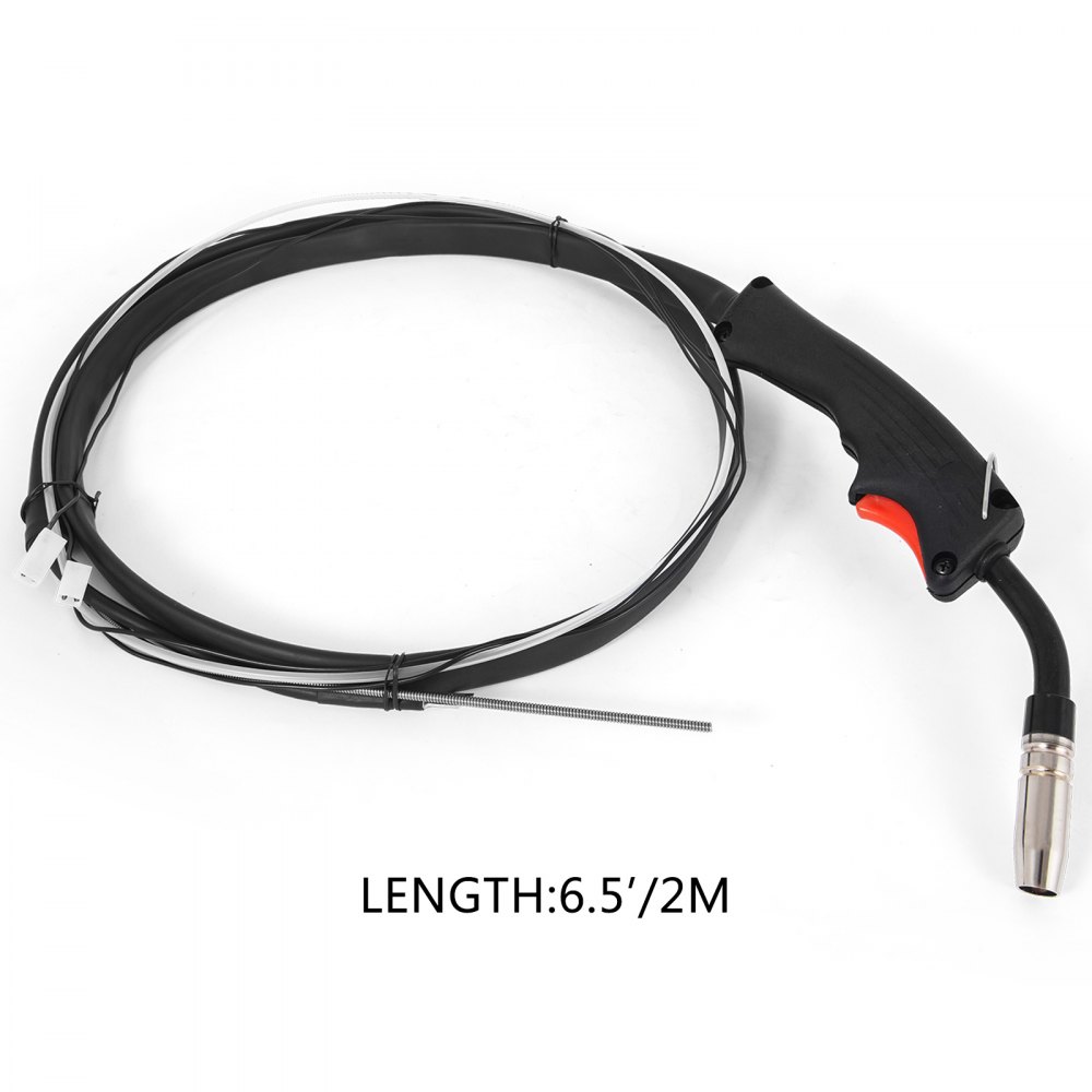 Gas/Gasless MIG Welder Welding Machine Torch Gun Mid Steel Aluminium Stainless