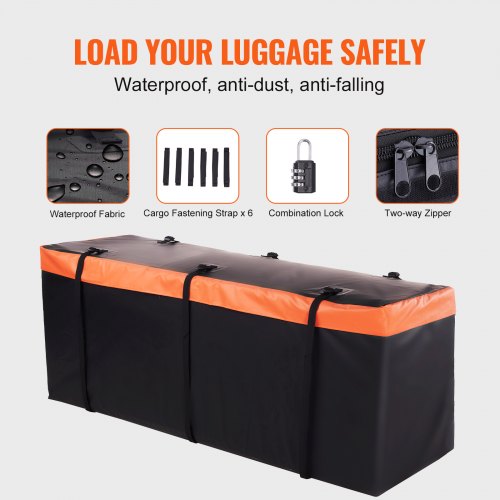 Hitch Cargo Cargo Carrier Waterproof Bag For KIA Soul Sportage 20