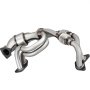 VEVOR Catalytic Converter Direct Fit Front Exhaust Manifold High Flow Catalytic Converter Compatible with Subaru Impreza, Legacy, Forester, Outback, 06-10, 4 Cyl 2.5L Except Turbo with Gasket Kit