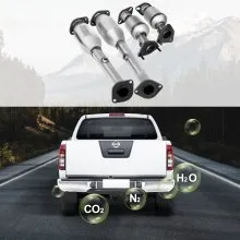 Exhaust Manifold Gasket Exhaust Manifold Bolts 4.0L For 05-11 Nissan Frontier Assemly