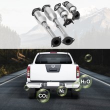 VEVOR Exhaust Manifold 05-11 Nissan Frontier Exhaust Manifold Bolts Gasket Combination 4.0L OEM Quality High Flow Catalytic Converter for 2005-2011 Nissan Frontier/Xterra/Pathfinder(EPA Compliant)