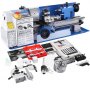 Cj18a 7x14 Mini Lathe Blue Package Αξεσουάρ Dc Motor Bench Top Variable Speed