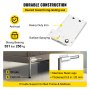VEVOR DIY Murphy Bed Hardware Kit Horizontal Mounting Wall Bed Springs Mechanism Heavy Duty Bed Support Hardware DIY Kit for Queen Twin Size Bed