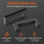 VEVOR 30 Pack Cabinet Pulls, 3in / 76mm Center to Center Slim Square Kitchen Cabinet Drawer, Stainless Steel Modern Kitchen Cupboard Door Handles for Kitchen Bathroom Bar Hardware Matte Black