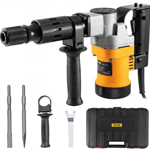 VEVOR Demolition Hammer, Amp Corded Concrete Breaker