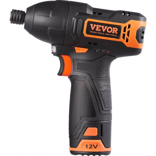VEVOR Cordless Impact Driver, 12V 7Nm 1000in-lbs High Torque