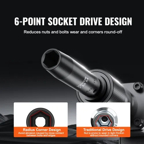 Löökpadrunite komplekt 1/2", 33-osa, 10-24 mm, Cr-V — pilt 4