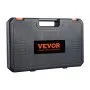 VEVOR 1/2" slagpipenøkkelsett, 33-delers pipenøkkelsett SAE 3/8"-1" og metrisk 10-24 mm, 6-kantet Cr-V-legert stål for bilreparasjon, lettleste størrelsesmarkeringer, robust konstruksjon, inkluderer oppbevaringsetui