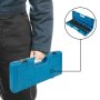 person holding a blue VEVOR impact socket set case.