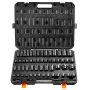 VEVOR Impact Sockets Set 59pcs 6-Point 3/8" & 1/2" Drive Bit Ratchet Tool Kit