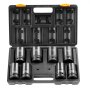 VEVOR Impact Sockets Set 8 stk 6-punkts 1" Drive Bit Ratchet Tool Kit Case