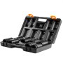 VEVOR Impact Sockets Set 8 stk 6-punkts 1" Drive Bit Ratchet Tool Kit Case