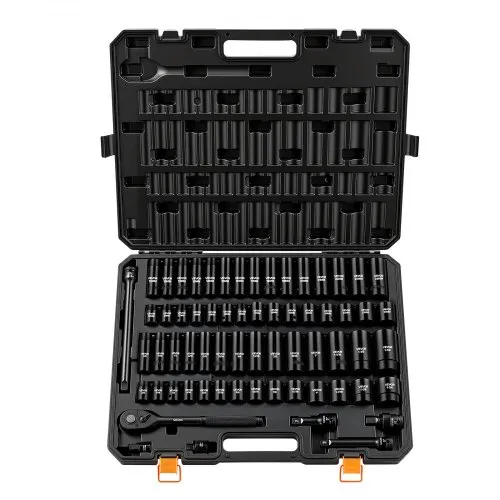 Douille DEDRA 1/2 8 mm CrV 6 pans - avec étiquette