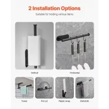 Paper Towel Holder Under Cabinet Stainless Steel Paper Towel Holder for Kitchen