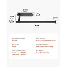Paper Towel Holder Under Cabinet Stainless Steel Paper Towel Holder for Kitchen