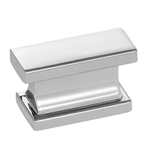 VEVOR Rectangular Cabinet Knobs 1.42 in, 10 Pack Chrome VEVOR Rectangular Cabinet Knobs 1.42 in, 10 Pack Chrome