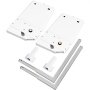 VEVOR Murphy - Mecanism de montare pe perete cu arcuri, rezistent, kit de hardware DIY pentru pat King Queen (vertical), alb