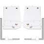 VEVOR Murphy - Mecanism de montare pe perete cu arcuri, rezistent, kit de hardware DIY pentru pat King Queen (vertical), alb