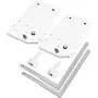 VEVOR - Mecanismo de resortes de pared Murphy para montaje en pared, kit de hardware de soporte resistente para cama King y Queen (vertical), color blanco