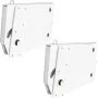 VEVOR - Mecanismo de resortes de pared Murphy para montaje en pared, kit de hardware de soporte resistente para cama King y Queen (vertical), color blanco