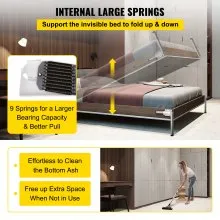 DIY Murphy Bed Springs Mechanism Hardware Kit Vertical for