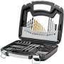 VEVOR Drill Bit Set, 101 Pieces Drill and Driver Bit Set, Screwdriver Bit Set Suitable for Wood Metal Cement Drilling and Screw Driving, Drill Bit Sets Combo Kit Assorted in Organized Carrying Case