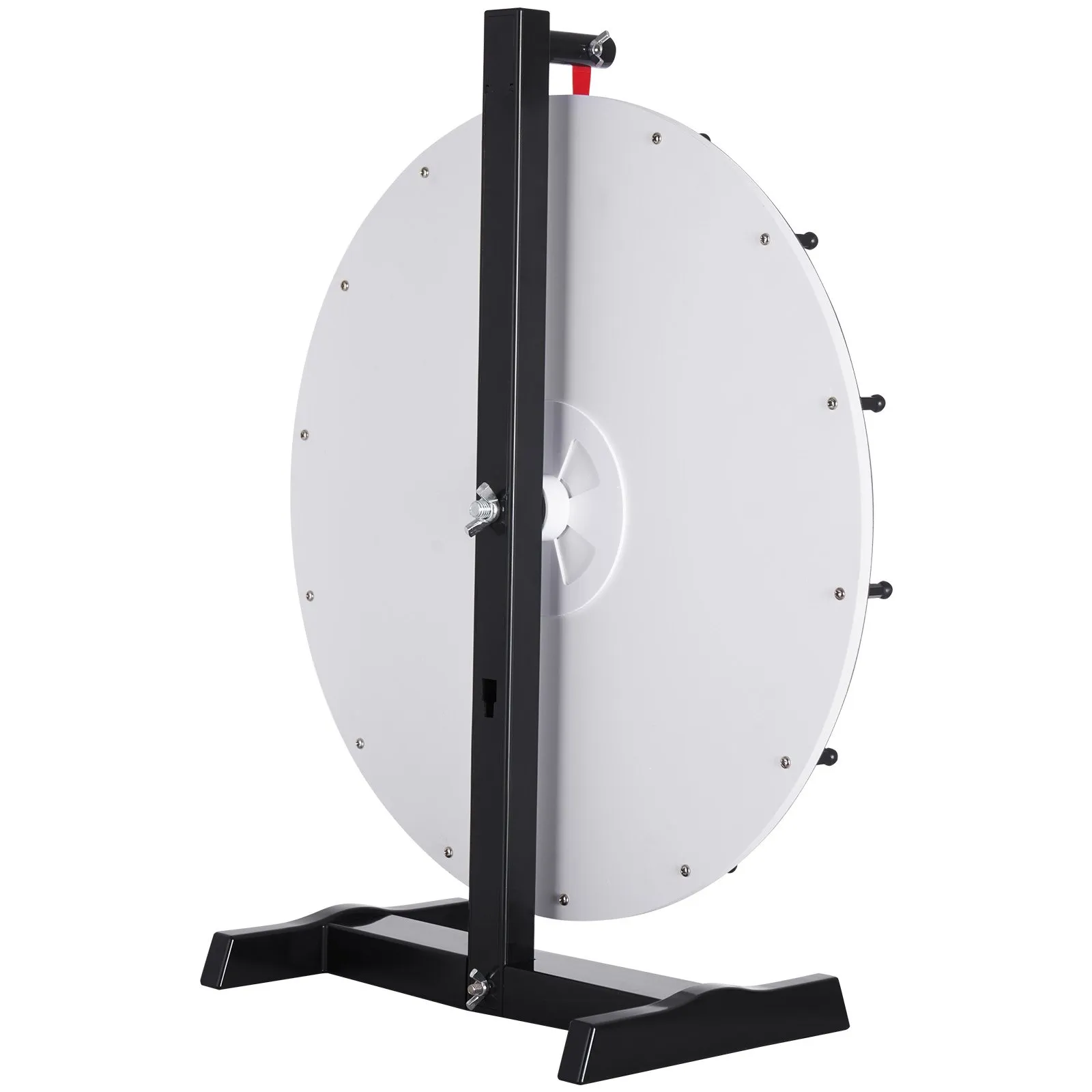 VEVOR 18 inch Spinning Prize Wheel, 14 Slots Tabletop Spinner, Heavy Duty Roulette Wheel with a Dry Erase and 2 Markers, Win Fortune Spin Games in Party Pub Trade Show Carnival