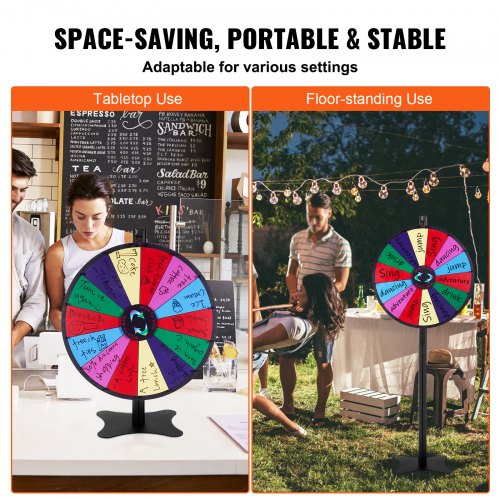 AIYJWXINP Roue de prix rotative de 61 cm, 14 couleurs, jeu de griffonnage rotatif avec effaçable AIYJWXINP Roue de prix rotative de 61 cm, 14 couleurs, jeu de griffonnage rotatif avec effaçable