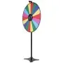 VEVOR 36 inch Spinning Prize Wheel, 18 Slots Spinning Wheel, Roulette Wheel with a Dry Erase and 2 Markers, Tabletop or Floor Standing Win Fortune Spin Games in Party Pub Trade Show Carnival