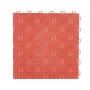 VEVOR Garage Tiles Interlocking, 12 x 12 x 0.53 inch 50 Pack Garage Floor Covering Tiles, Non-Slip Double-Sided Texture Garage Flooring Tiles, for Garages, Basements, Repair Shops, Red