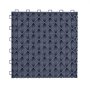 gray interlocking VEVOR garage tile with lattice grid design and durable construction for flooring.