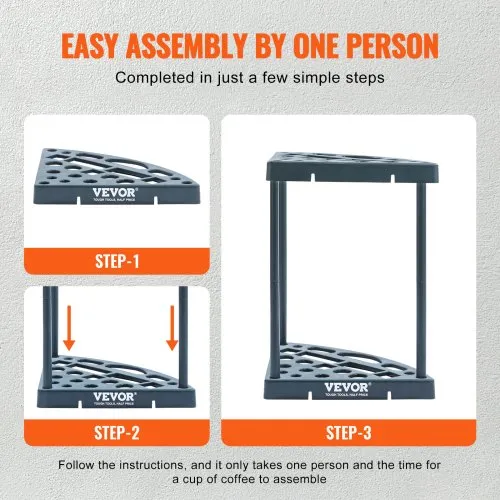 VEVOR Support Mural d'Outils Électriques Lot de 2 Organisateur Rangement Garage VEVOR Support Mural d'Outils Électriques Lot de 2 Organisateur Rangement Garage