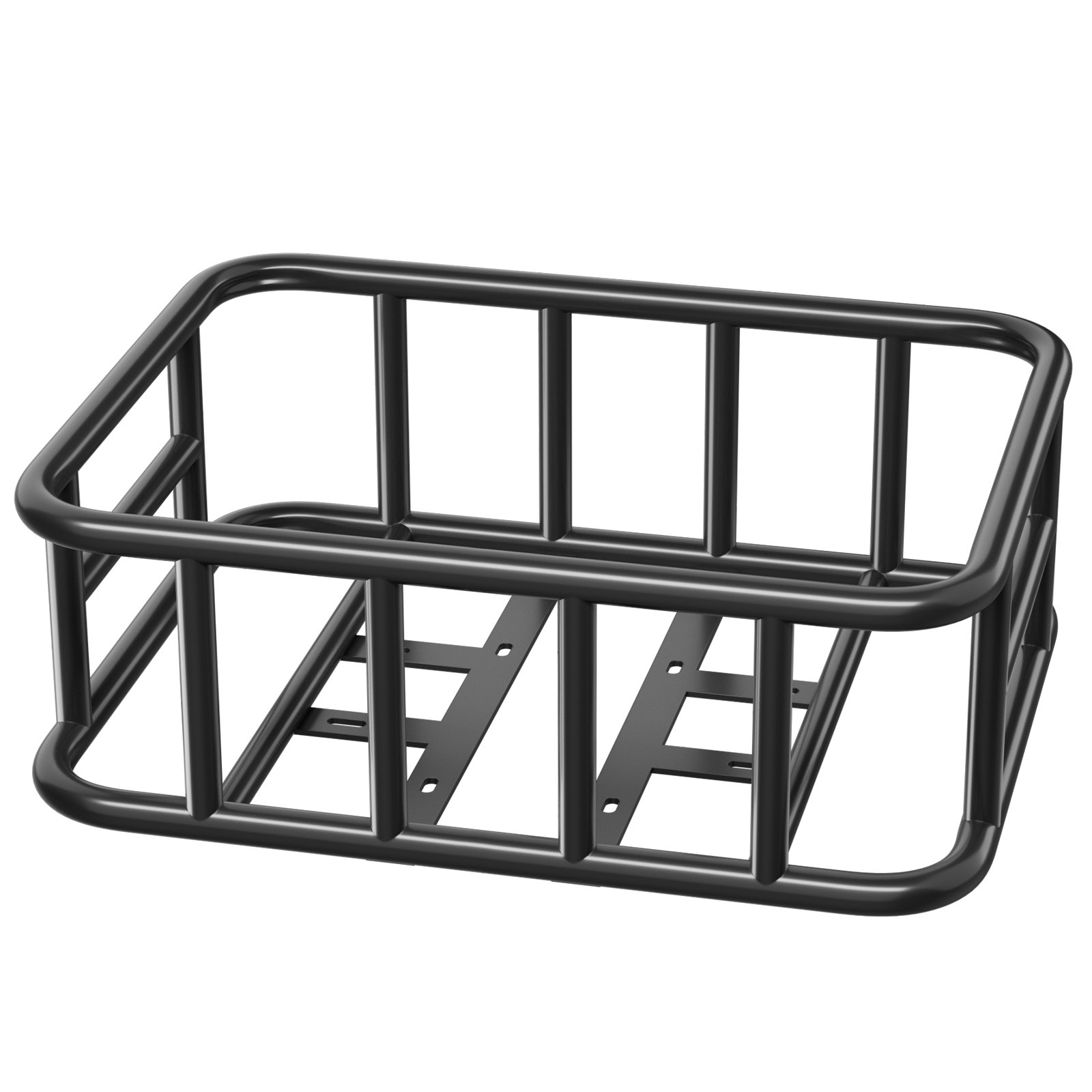 VEVOR Rear Bike Basket, Large Bicycle Basket with Cargo Net, Liner & Waterproof Cover, Heavy Duty Bike Back Basket for Adult Women/Men Carrying Dogs, Pets, Fruit & Grocery, Mounting Tools Included