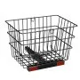 VEVOR Scooter Rear Basket, Heavy Duty Metal Wire Basket with Handle, Spacious Cargo Basket, Works with 1-inch Receiver, Compatible with Most Golden, Drive & Pride Mobility Scooter