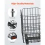 VEVOR Scooter Rear Basket, Folding Metal Wire Basket, Heavy Duty & Spacious Cargo Basket, Works with 1-inch Receiver, Compatible with Most Golden, Drive & Pride Mobility Scooter